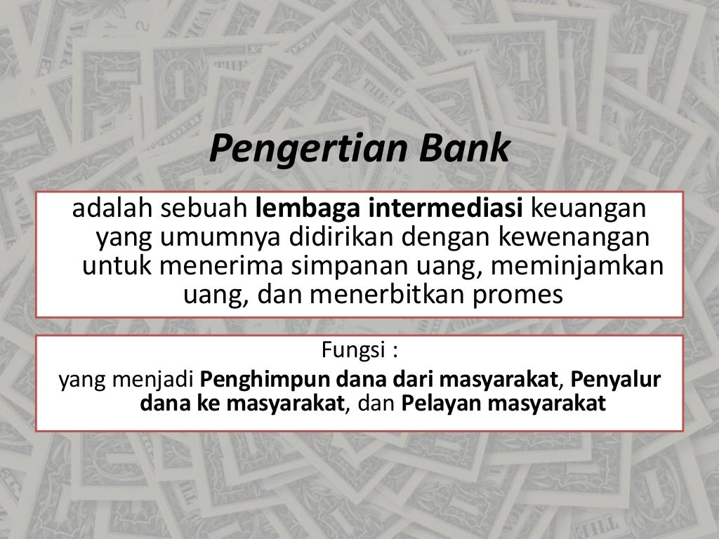 Lembaga Keuangan Bank