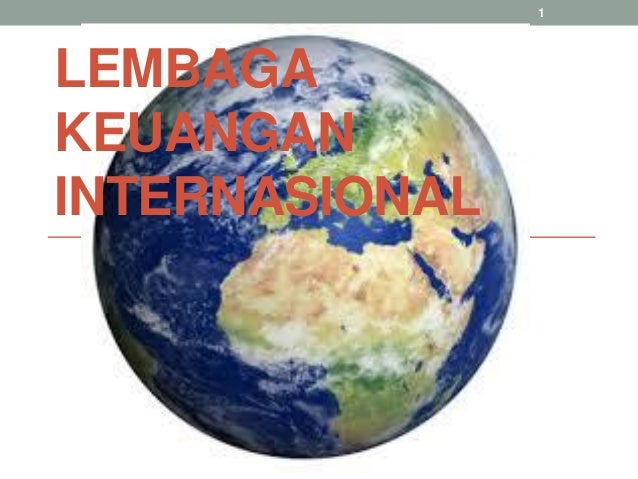 Lembaga Keuangan International