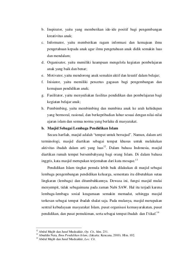 Lembaga Pendidikan Islam