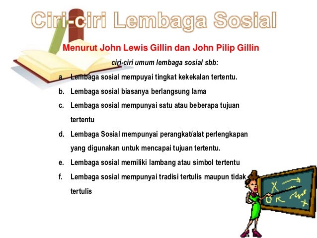 Lembaga sosial (jefkenzie)