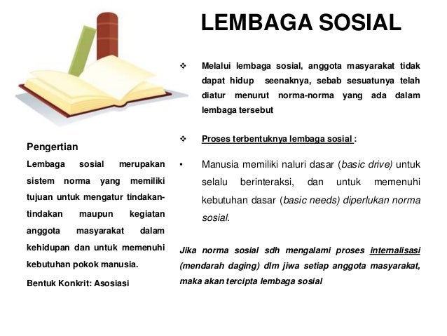 Lembaga sosial