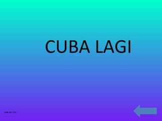 CUBA LAGI


SIM YEE YIN
 