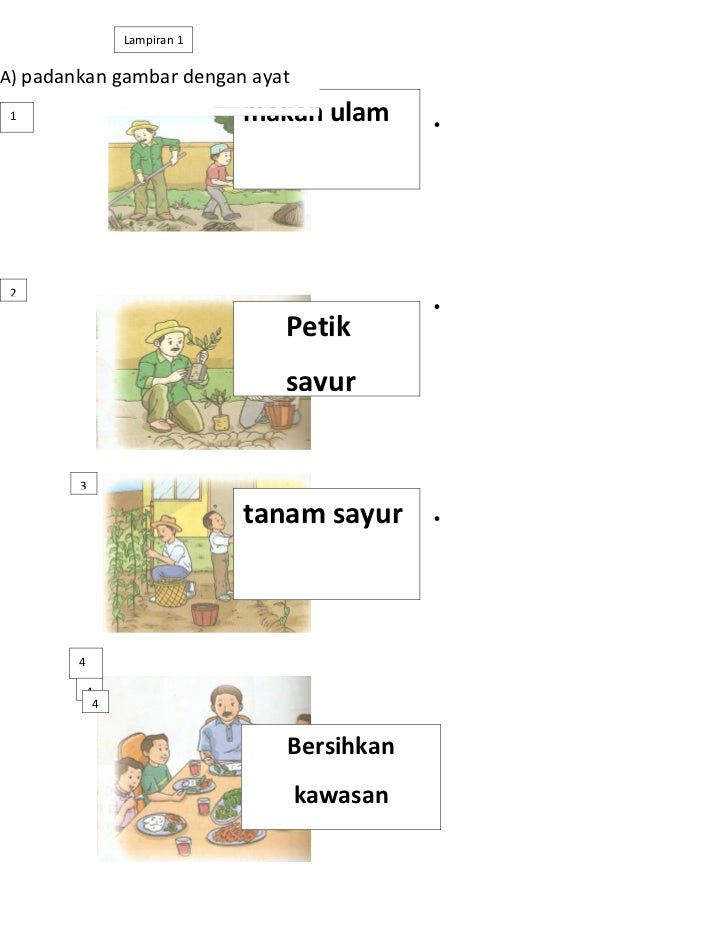 Lembaran kerja Makropengajaran (Kata Kerja)