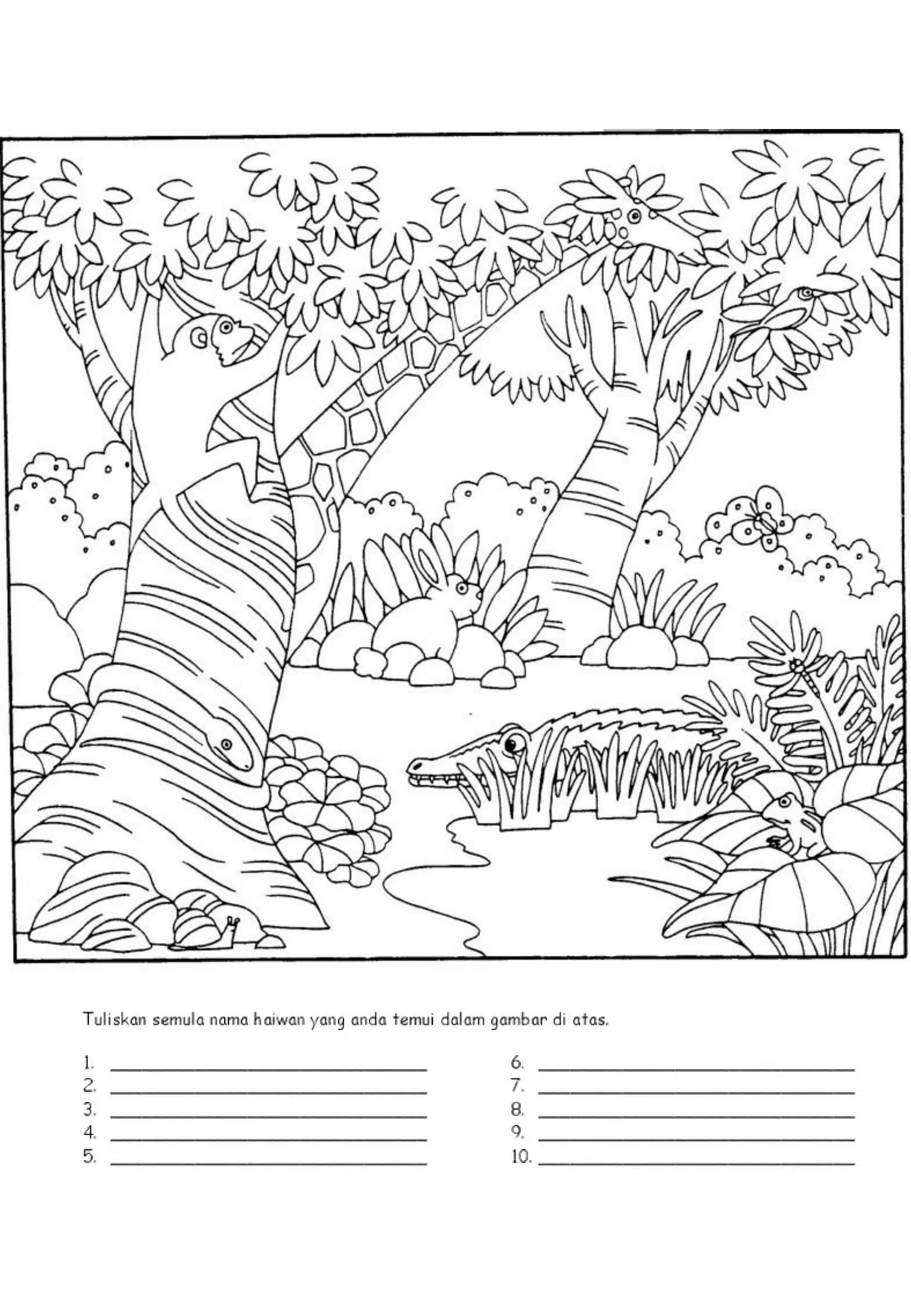 Aktiviti Mewarna PDF aktiviti-mewarna-pdf