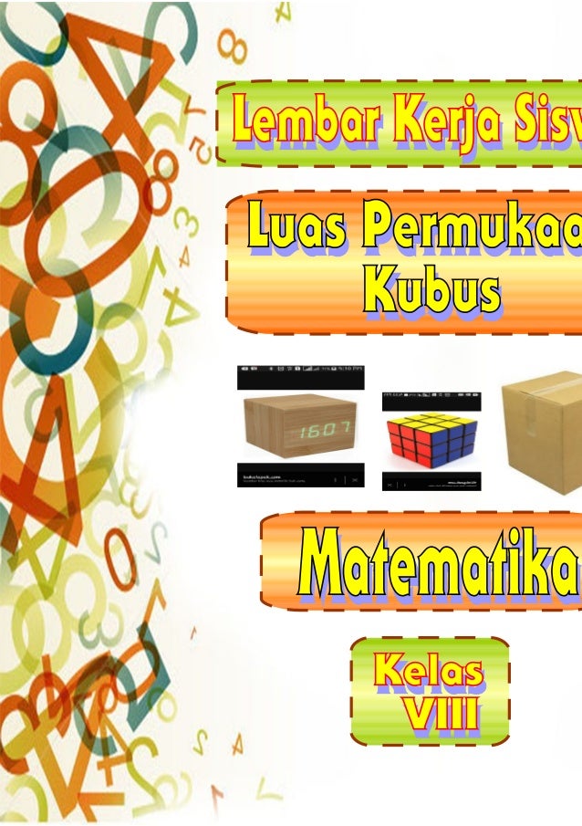 Lembar kerja siswa materi luas permukaan kubus