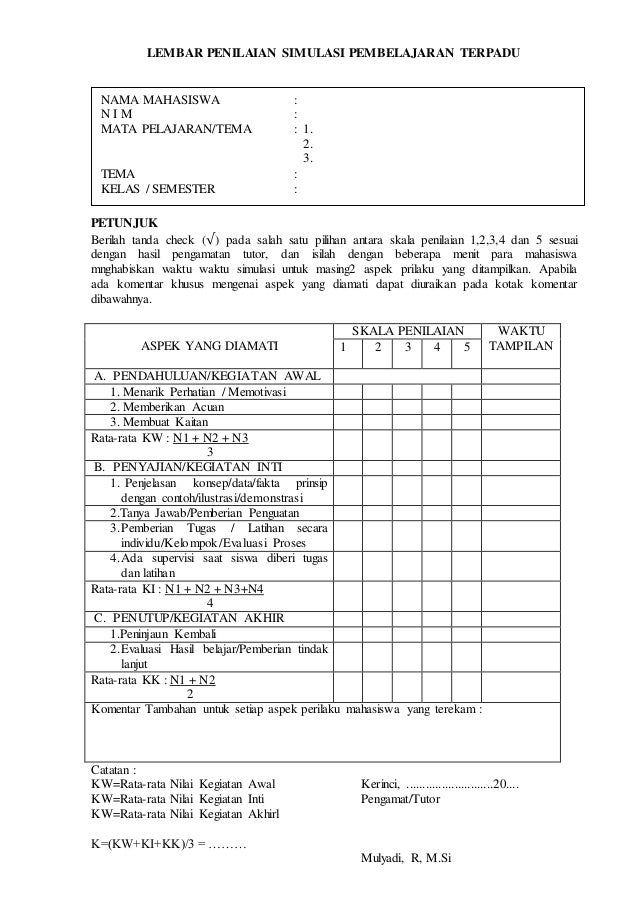 Contoh Laporan Refleksi Pembelajaran - Ilmu Sosial