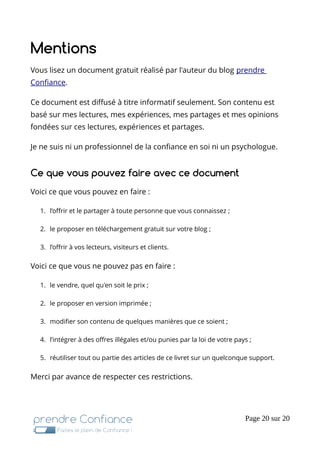 Textes Citations Pour Reprendre Confiance En Soi