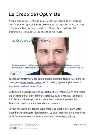 Textes Citations Pour Reprendre Confiance En Soi