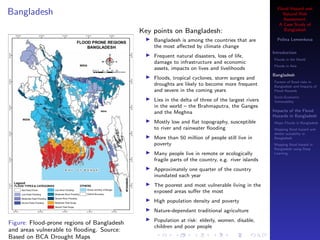 Flood Hazard and Natural Risk Assessment: A Case Study of Bangladesh | PDF