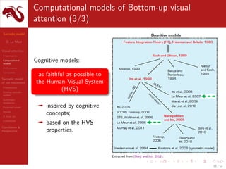 Saccadic model of eye movements for free-viewing condition | PDF