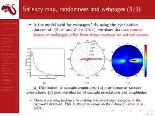 Saccadic model of eye movements for free-viewing condition | PDF