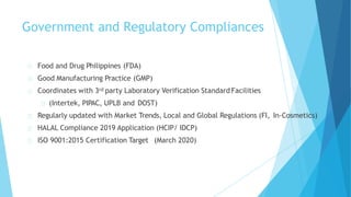 COMPANY Profile on Philippines company xx | PPTX