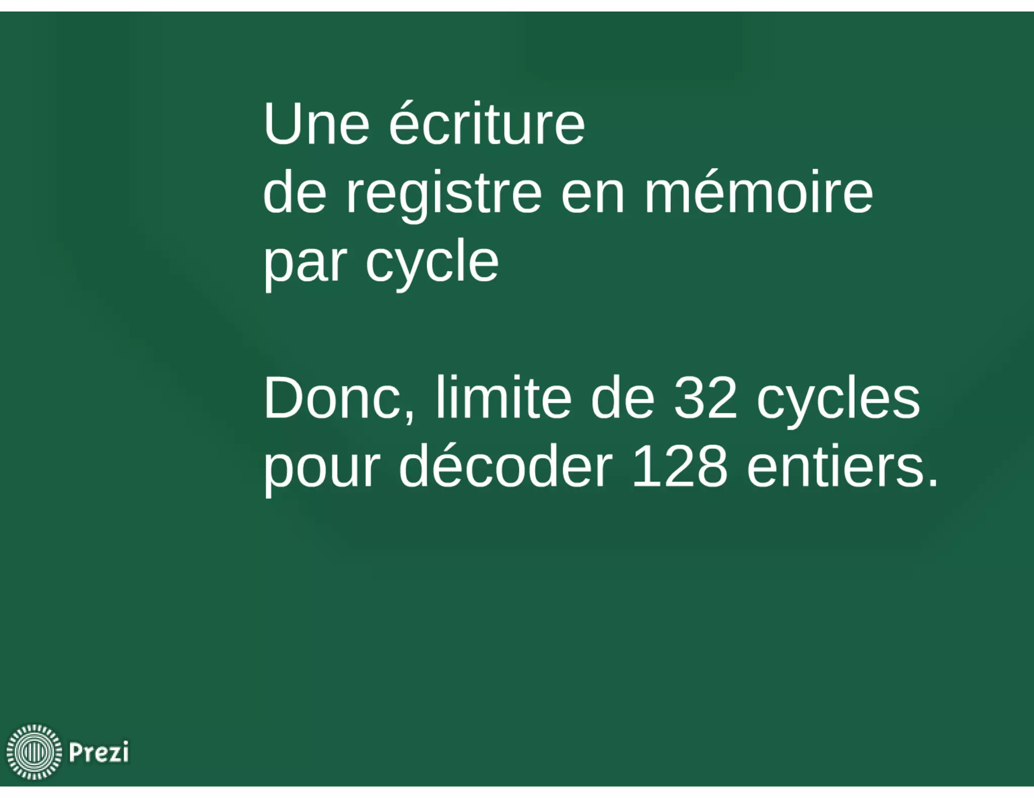 La vectorisation des algorithmes de compression 