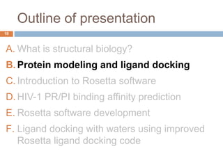 Docking & Designing Small Molecules within Rosetta Code Framework | PPTX