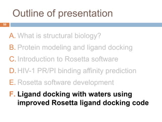 Docking & Designing Small Molecules within Rosetta Code Framework | PPTX