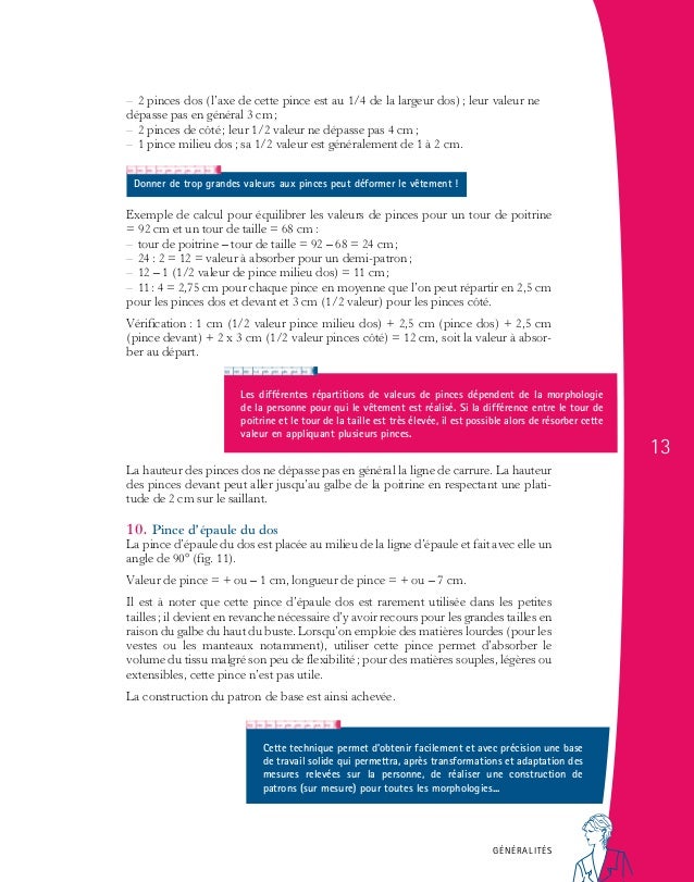 taille pour aller devant