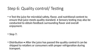Feasibility report of product development - Health Benefits (Lemonade ...