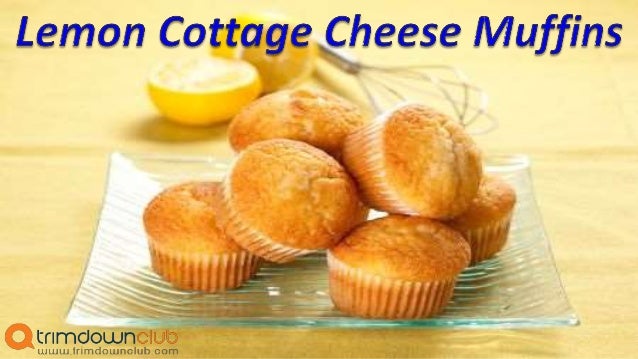 Lemon Cottage Cheese Muffins Recipe