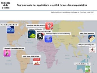 Tour du monde des applications « santé & forme » les plus populaires

                                                    ...