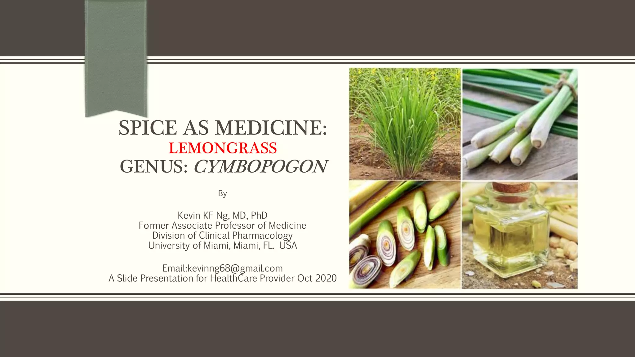 Curated visual reference: Picture Idea: Spice As Medicine Lemongrass Genus Cymbopogan