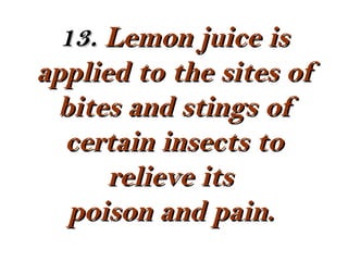 Lemon health benefits | PPT
