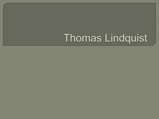 Thomas Lindquist 