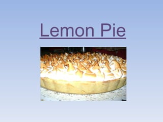 Lemon Pie 