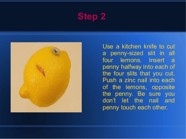 How To Make A Light Bulb Out Of A Lemon 72