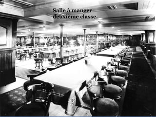 Salle à manger deuxième classe. 
