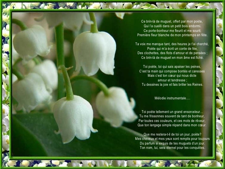 Le Muguet Du Poete