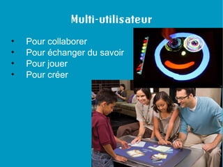 Le multitouch au Musée
