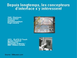 Le multitouch au Musée