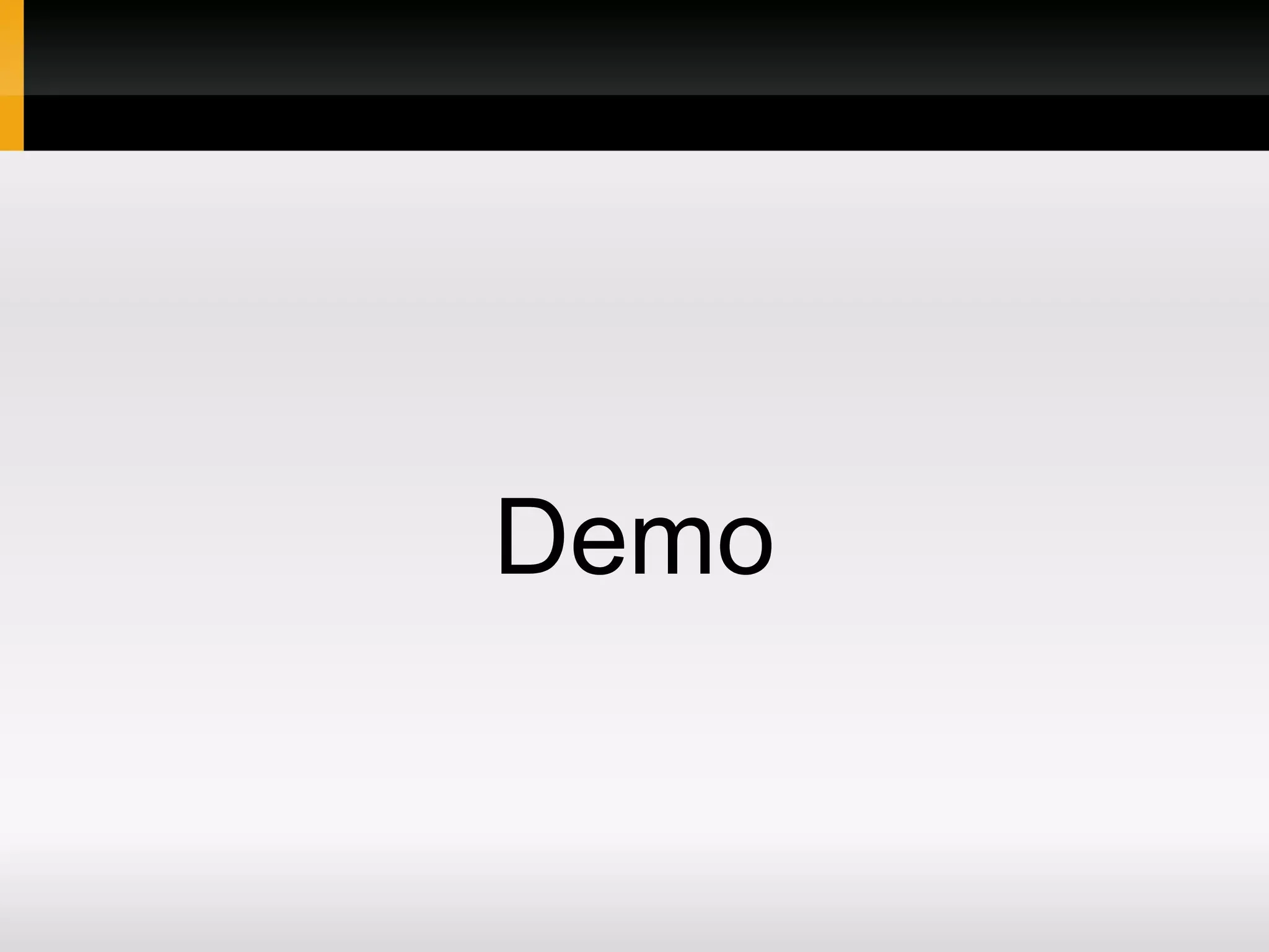 Demo 