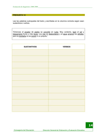 PED Lengua castellana 08-09 primaria cuadernillo 2