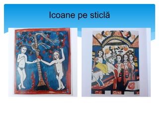 Icoane pe sticlă
 