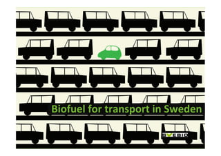Biofuel	
  for	
  transport	
  in	
  Sweden	
  


                                         www.svebio.se
 