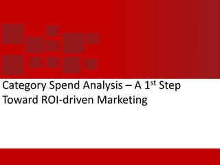 Return On Marketing Investment