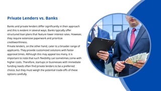 Lender Financing vs. Traditional Loans Key Differences Explained | PPTX