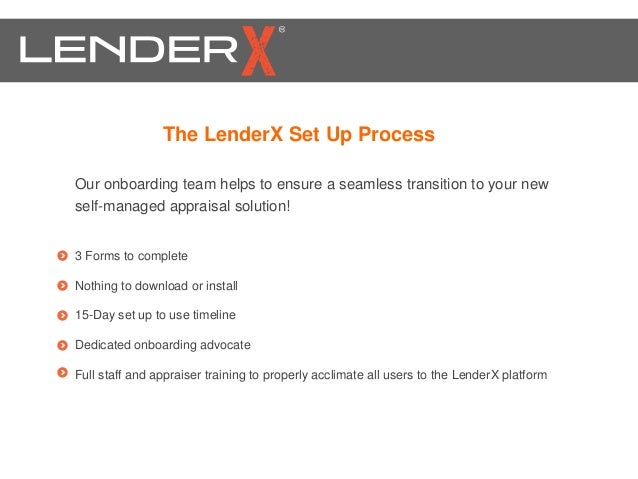 lender x presentation lender x