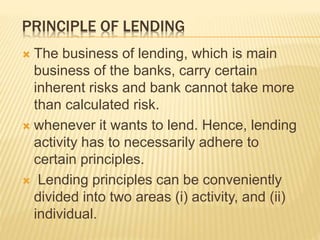 Good Lending Principles Lending process with KYC for Loans | PPTX
