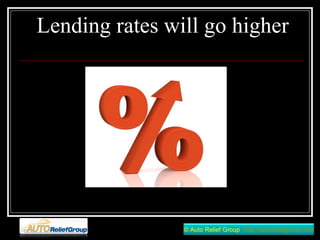 Lending rates will go higher 