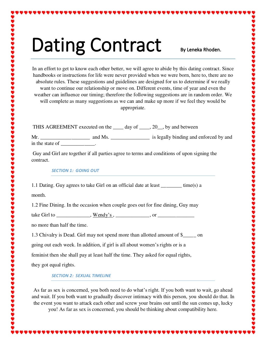dating-contract