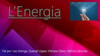 Fet per: Leo Elzinga, Queralt Lòpez, Olimpia Otero, Patricia Sánchez
 