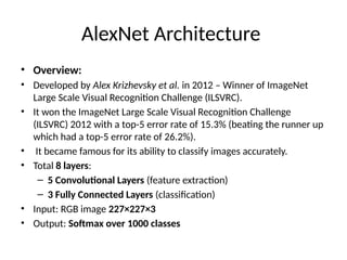 CNN LeNet5 Architecture: Neural Networks | PPTX