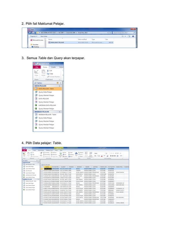Lengkap Microsoft Access Langkah Demi Langkah