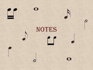 Notes
 