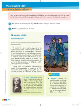 Pasos para leer
                                               Lectura: Relato policial

                                 ...