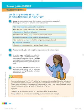 Pasos para escribir
                                               Texto: Ortografía

                                    ...