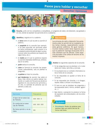 Pasos para hablar y escuchar
                                                                                            E...