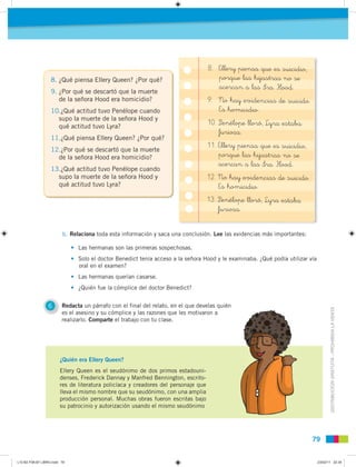 8. Ellery piensa que es suicidio,
                   8. ¿Qué piensa Ellery Queen? ¿Por qué?                              p...